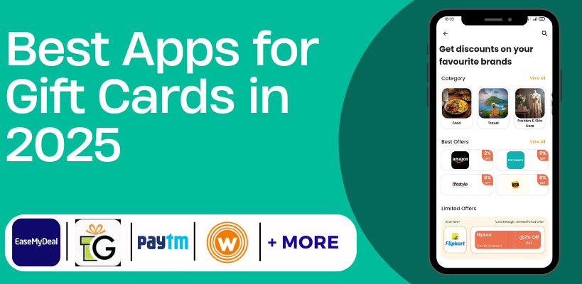 Best Apps for Gift Cards in India 2025 - Google Playstore Redeem Code