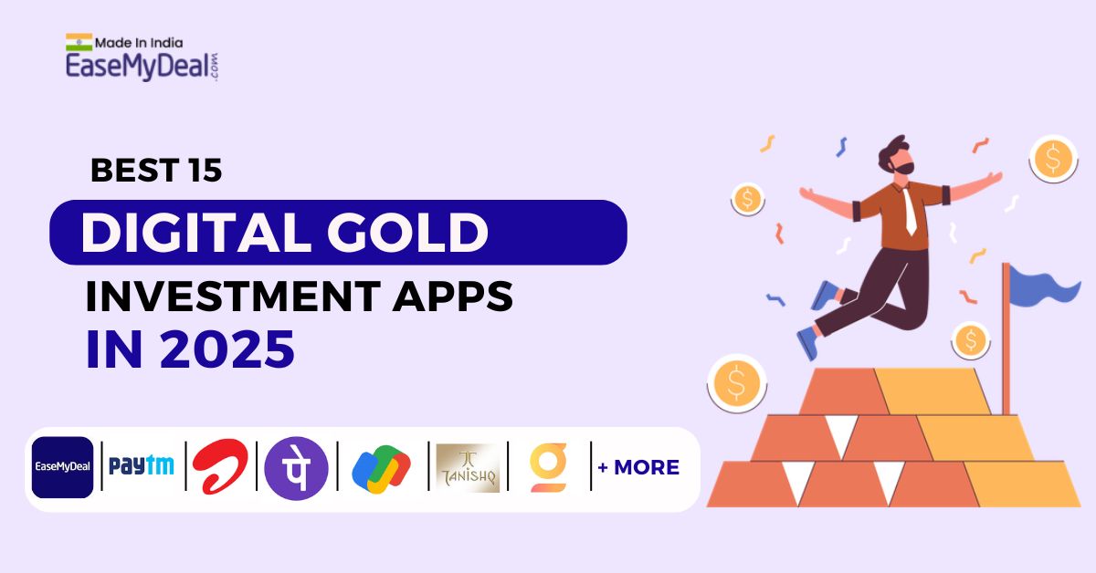 15 Best Digital Gold Investment Apps in India (2025) – Buy & Save more on Digi Gold